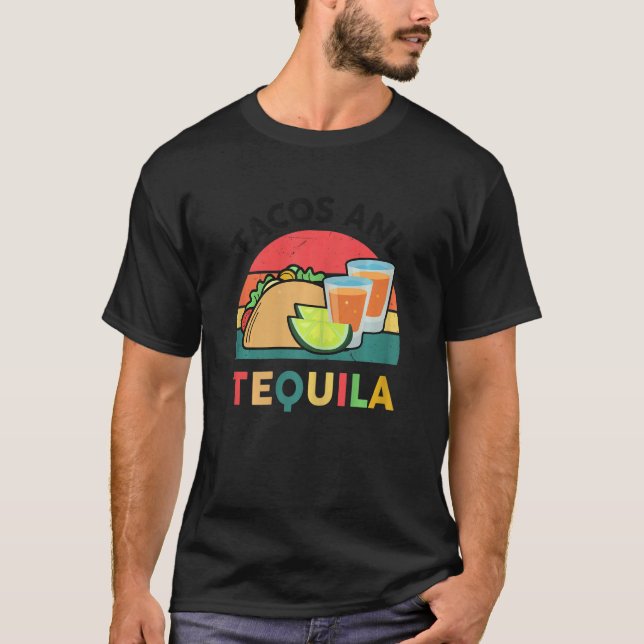 Camiseta Tacos Y Taco De Comida Mexicana 1 Para Mujeres (Anverso)