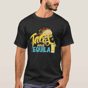Camiseta Tacos Y Tequila Para Hombres Mujeres Que Beben Alc