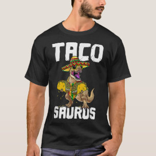 Camiseta Tacosaurio Saurio Taco Cinco De Mayo Divertido Tac