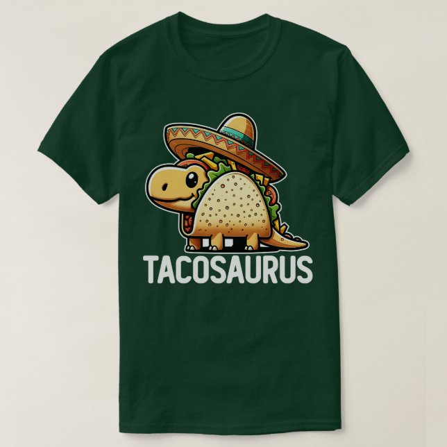 Camiseta Tacosauro (Diseño del anverso)