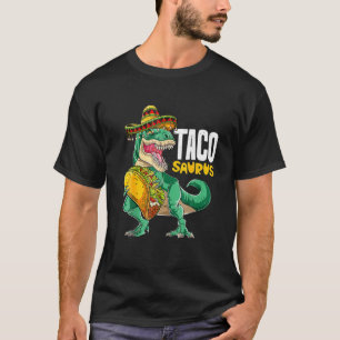 Camiseta Tacosauro Taco Cinco De Mayo Funny Dinosaur T Rex
