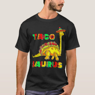 Camiseta Tacosaurus Cinco De Mayo Divertido Dinosaurio Taco