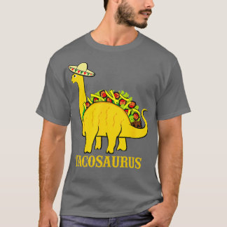 Camiseta Tacosaurus Cinco de Mayo Duelo de Dinosaurio Taco 