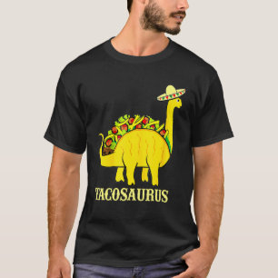 Camiseta Tacosaurus Cinco De Mayo  Funny Taco Dinosaur 2