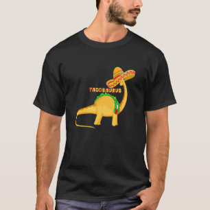 Camiseta Tacosaurus Cinco De Mayo Funny Taco Dinosaur Lover