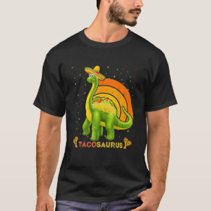 Camiseta Tacosaurus Cinco De Mayo Funny Taco Dinosaur Toddl