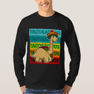 Camiseta Tacosaurus Cinco De Mayo Sombrero Taco Rex Fiesta