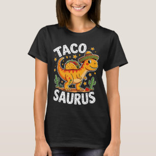 Camiseta Tacosaurus dinosaur cinco de mayo para taco y