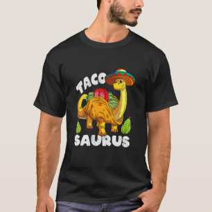 Camiseta Tacosaurus Taco Dinosaur Funny Dino Cinco De Mayo