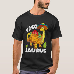 Camiseta Tacosaurus Taco Dinosaur Funny Dino Cinco De Mayo