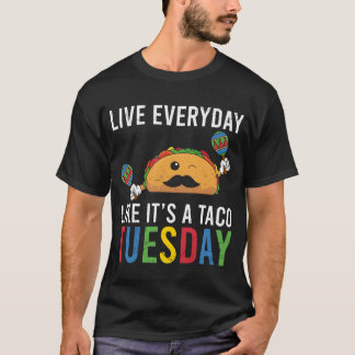 Camiseta Tacouesday Comida Meicana Meicoacos amigo