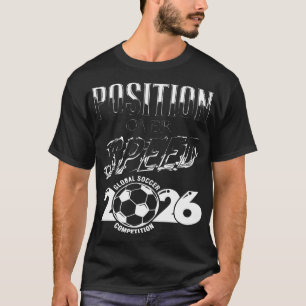 Camiseta Táctica de Fútbol 'Posición Sobre Velocid