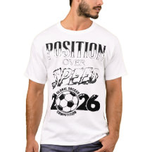 Camiseta Táctica de Fútbol 'Posición Sobre Velocid