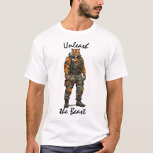 Camiseta Táctica Tigre Libera a la Bestia