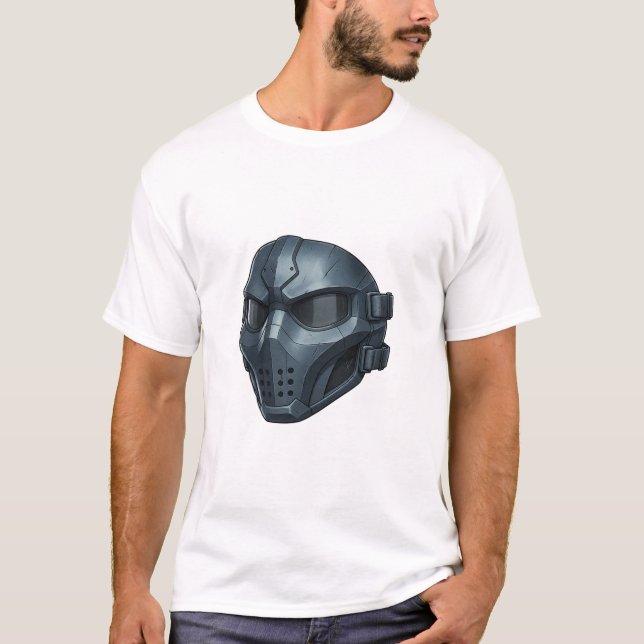 Camiseta Tactical Mask Gamer Tee (Anverso)