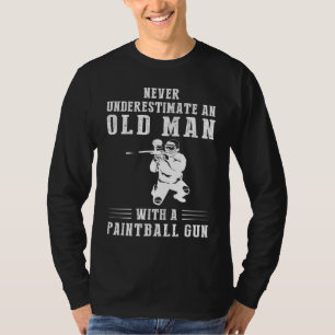 Camiseta Tácticas coloridas y payasos: Paintball de viejos