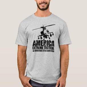 Camiseta Táctico extremo de América - helicóptero de Apa