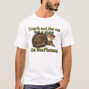 Camiseta Tacto de MacPherson del clan no el Bot del gato un
