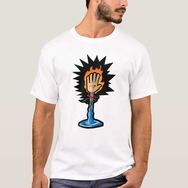 Camiseta Tacto elemental (Anverso)