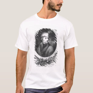 Camiseta Tadeusz Kosciuszko, grabado por Christiaan