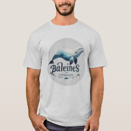 Camiseta Tadoussac -Les baleines