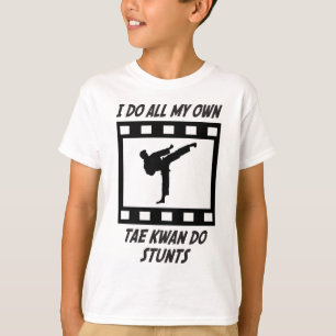 Camiseta Tae Kwan hace trucos