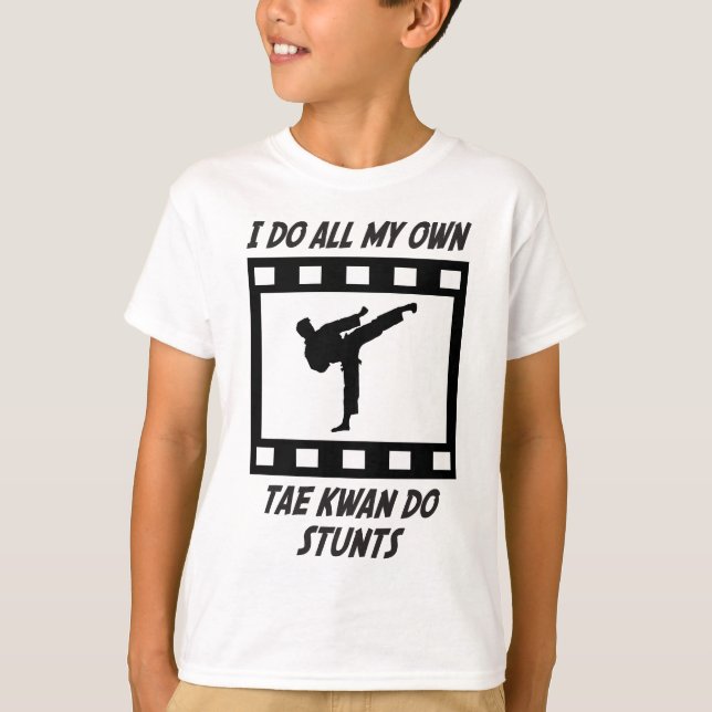 Camiseta Tae Kwan hace trucos (Anverso)