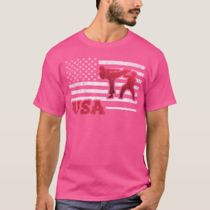 Camiseta Tae Kwon Do American Flag Arts Karate