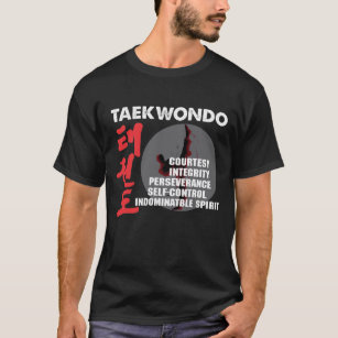 Camiseta Tae kwon do de las artes marciales del Taekwondo
