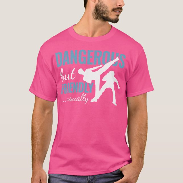 Camiseta Tae-Kwon-Do Funny Fighting Coreano Tae Kwon Do Tae (Anverso)