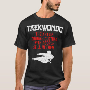 Camiseta Tae Kwon Do Hombres Mujeres Artes Marciales Funny