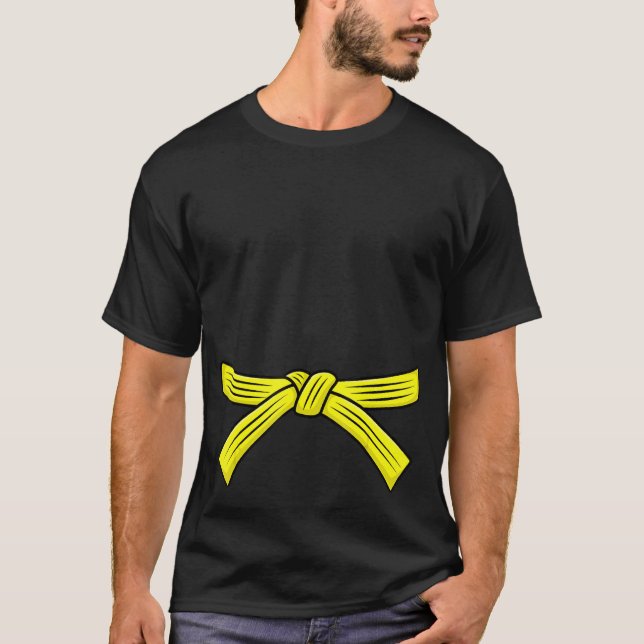 Camiseta Taekwon Do Itf Ropa De Cinturón Amarillo Octava Pr (Anverso)