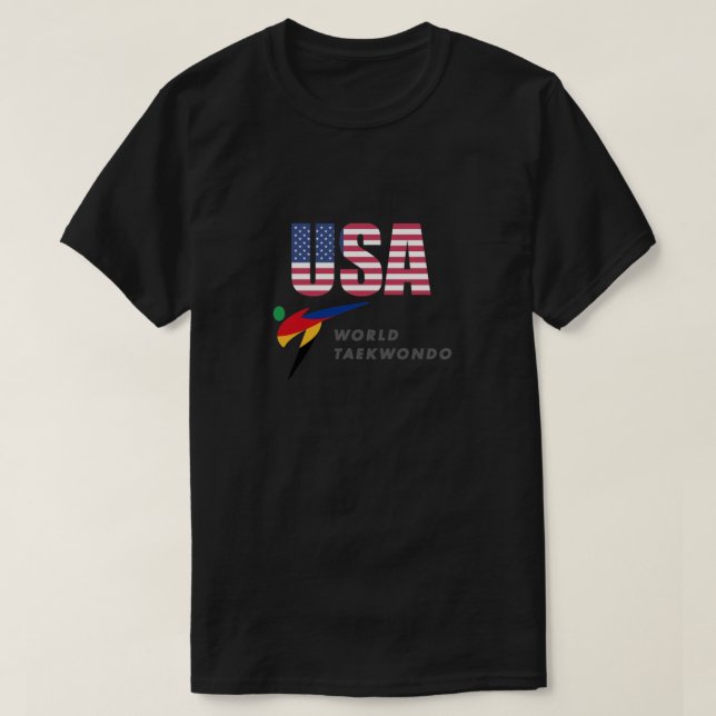 Camiseta taekwondo american Essential T-Shirt.png (Diseño del anverso)