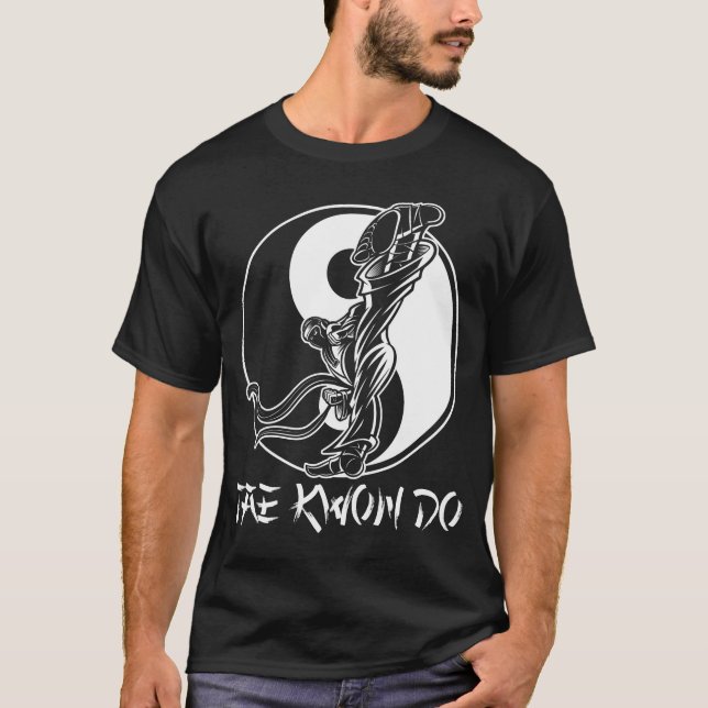 Camiseta Taekwondo artes marciales tae kwon do auto defensa (Anverso)