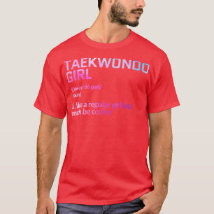 Camiseta taekwondo chica 1