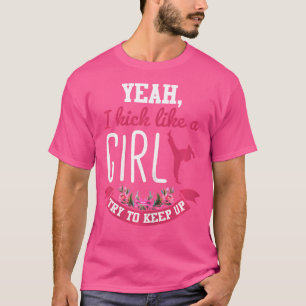 Camiseta Taekwondo Chicas graciosos Taekwondo sobre artes m