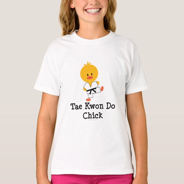 Camiseta Taekwondo Chick Kids (Anverso)
