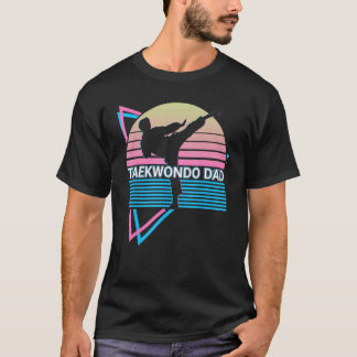 Camiseta Taekwondo Clásico Papá Karate Retro