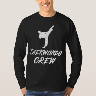 Camiseta Taekwondo Crew Awesome Tee: Pateándolo con Humoro
