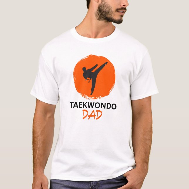 Camiseta Taekwondo Dad (Anverso)