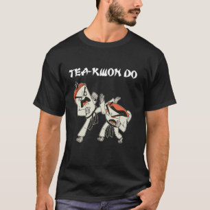 Camiseta Taekwondo de las artes marciales coreanas