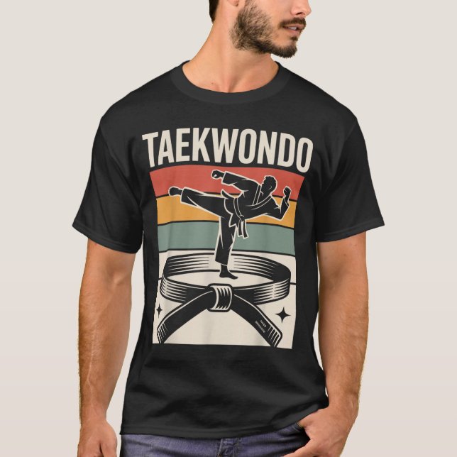 Camiseta Taekwondo divertido (Anverso)