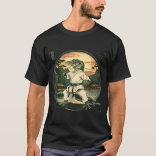 Camiseta Taekwondo Kickboxing Crocodile Animal Jiu-Jitsu