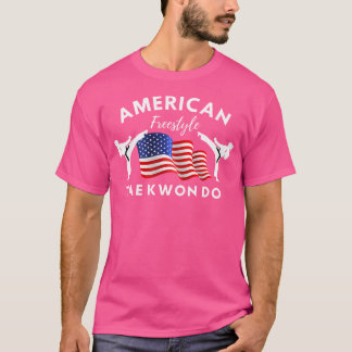 Camiseta Taekwondo libre americano