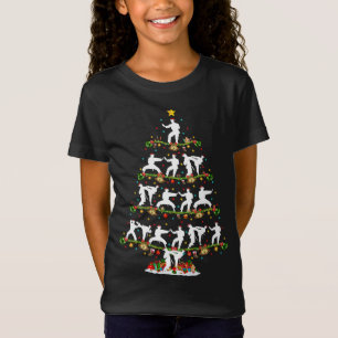Camiseta Taekwondo Lover Xmas Iluminando Santa Taekwondo Ch