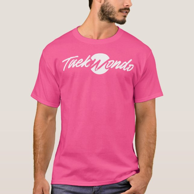 Camiseta Taekwondo Luchador Tae Kwon Entrenamiento Arte Mar (Anverso)