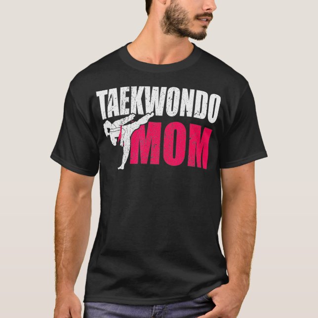 Camiseta Taekwondo Mom Gift Idea Women Tae Cool Taekwondo (Anverso)