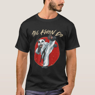 Camiseta Taekwondo Panda Tkd Béisbol Mial Coreano