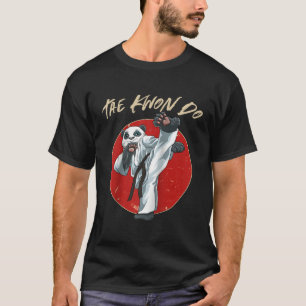 Camiseta Taekwondo Panda Tkd Béisbol Mial Coreano