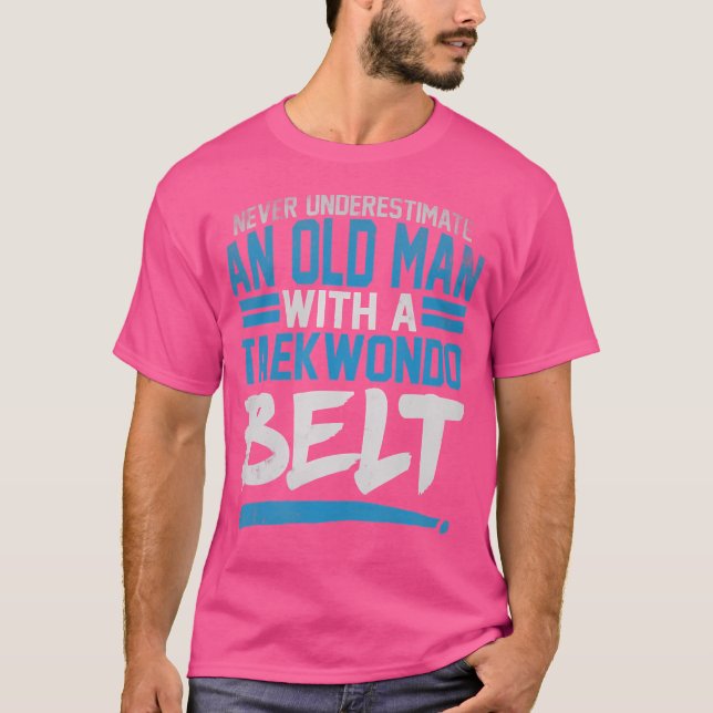 Camiseta Taekwondo Para Chicas De Autodefensa (Anverso)